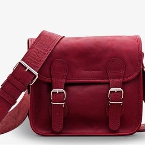 PAUL MARIUS RED LEATHER SHOULDER BAG
LASACOCHE S - DEEP RED